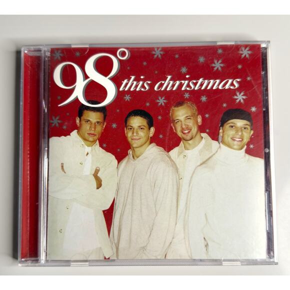 98 Degrees – This Christmas CD 1999 Pop Holiday Album Boy Band Hits - Picture 1 of 6